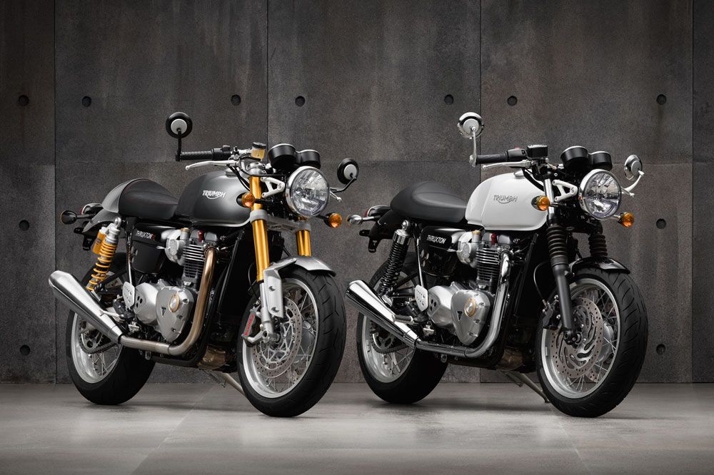 Triumph Thruxton y Thruxton R 2016