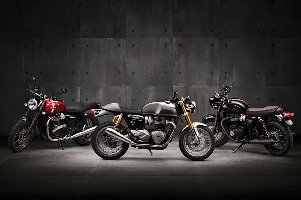 Triumph presenta sus nuevas cinco Bonneville 2016