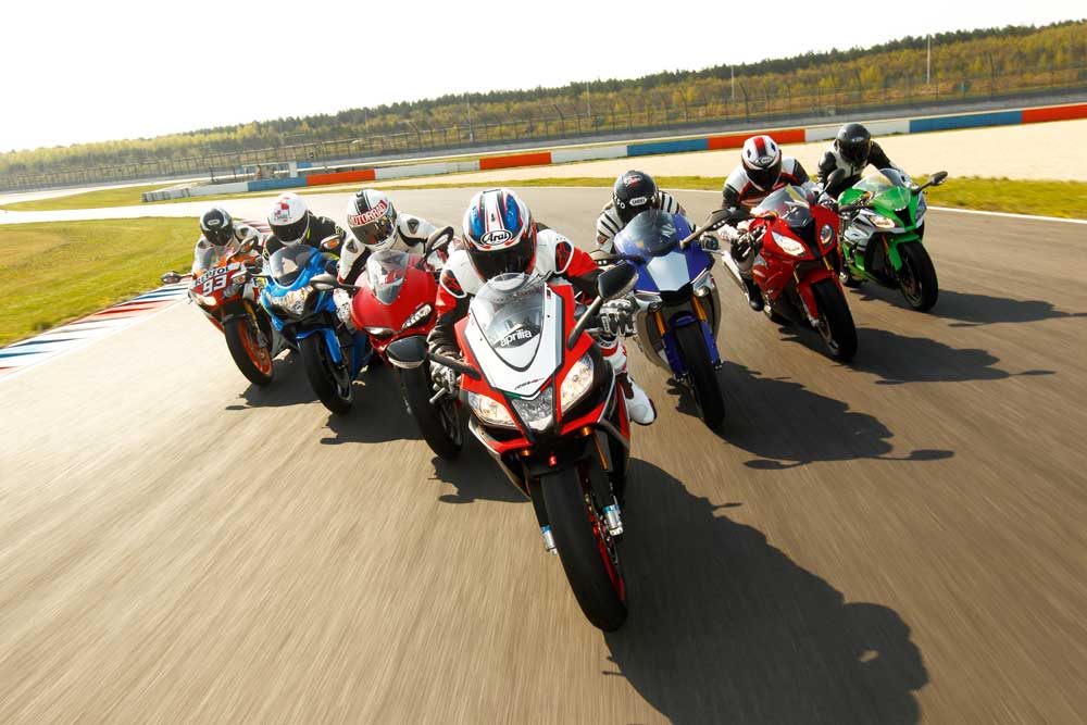 Comparativa 1000: Aprilia, BMW, Ducati, Honda, Kawasaki, Suzuki y Yamaha