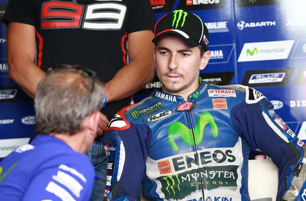Yamaha en desacuerdo con Jorge Lorenzo