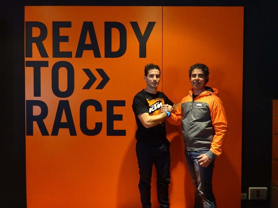 Jaume Betriu con KTM en 2016