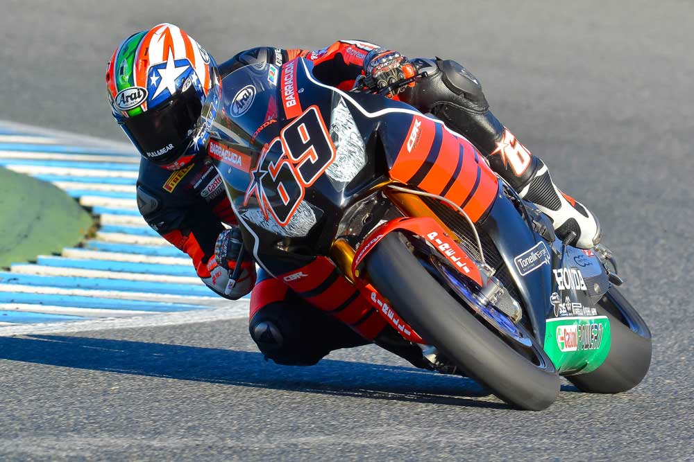 Nicky Hayden, el más rápido en su primer día de test