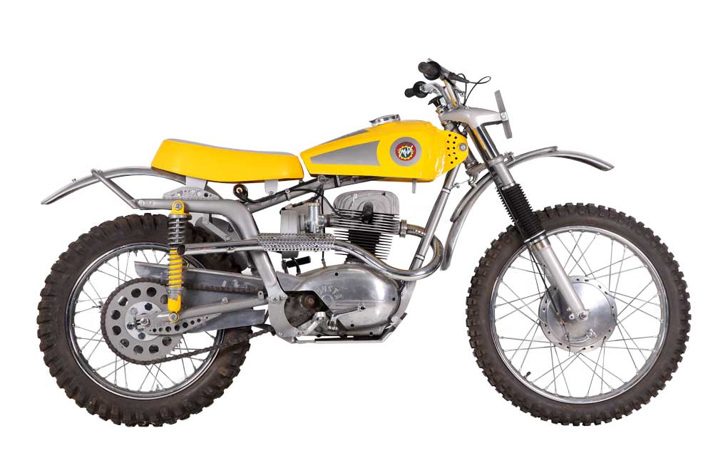 Moto clásica: MV Agusta DT 235 Motocross 1963