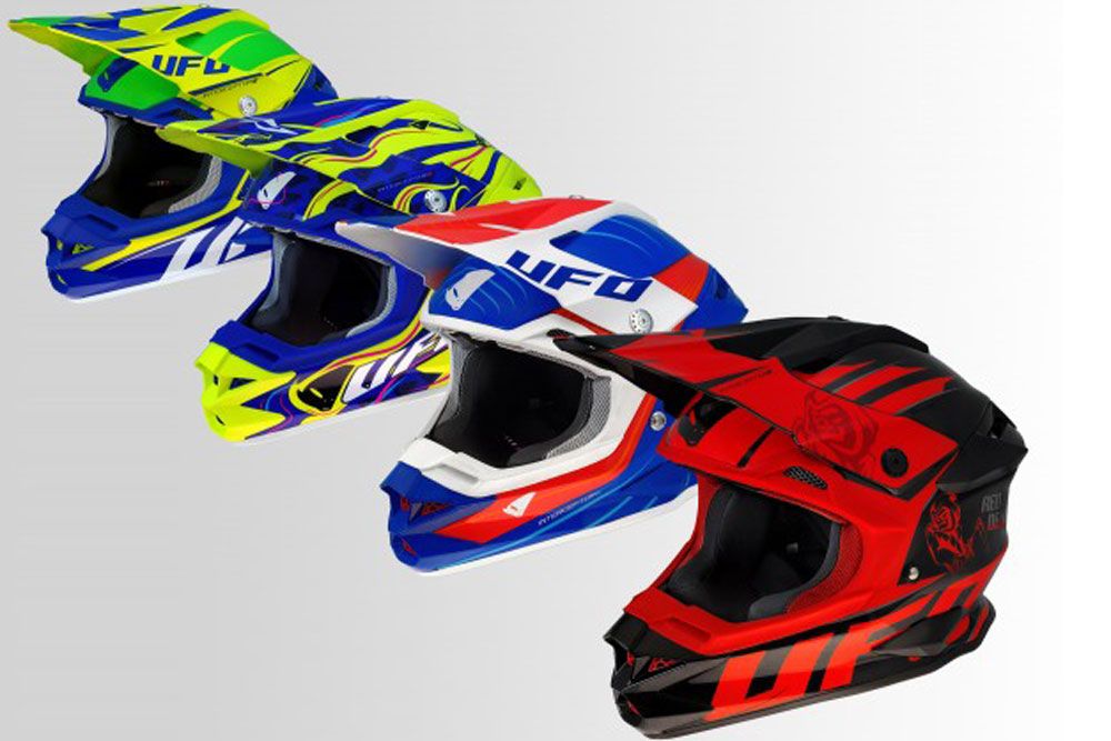 Gama Interceptor de cascos off road UFO