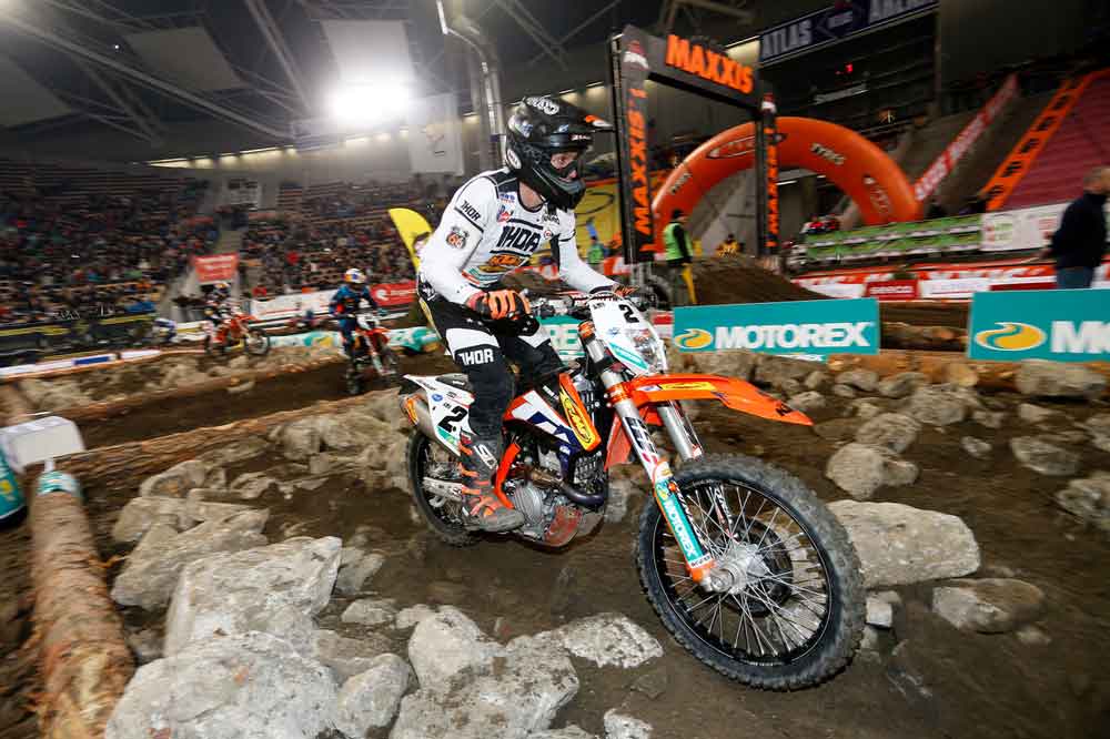 Cody Webb comienza liderando el Mundial de SuperEnduro 2016