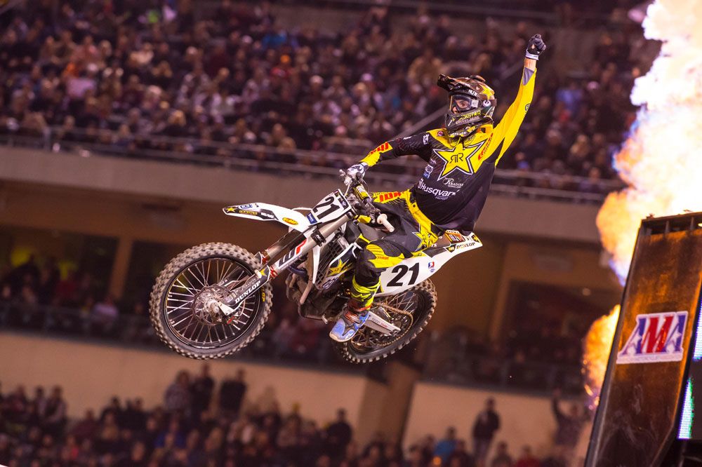 Jason Anderson se impone en el SX de Anaheim