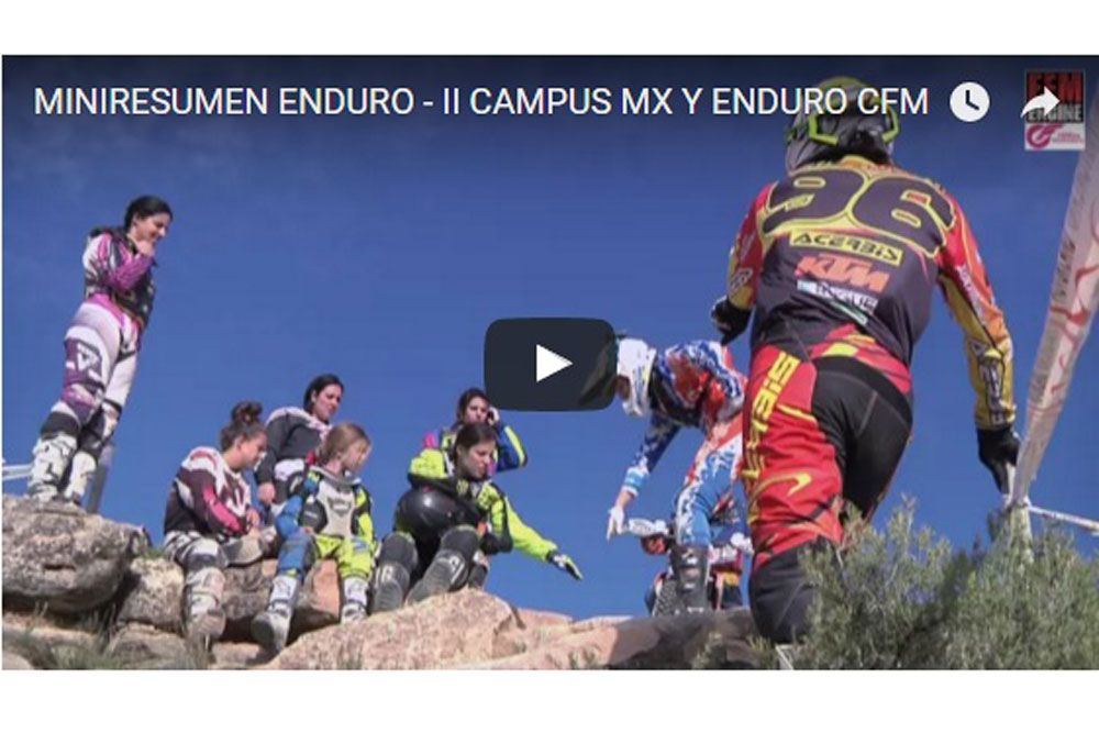 II Campus MX Y Enduro de la Comisión Femenina de Motociclismo