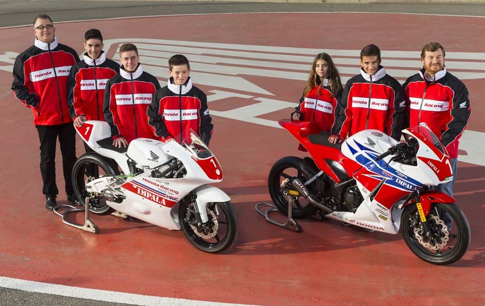 Honda crea un equipo de Moto3 que da continuidad a los pilotos de la Copa CBR300R