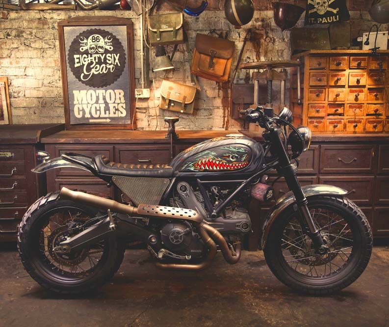 Las cinco finalistas del concurso de personalizaciones de la Ducati Scrambler