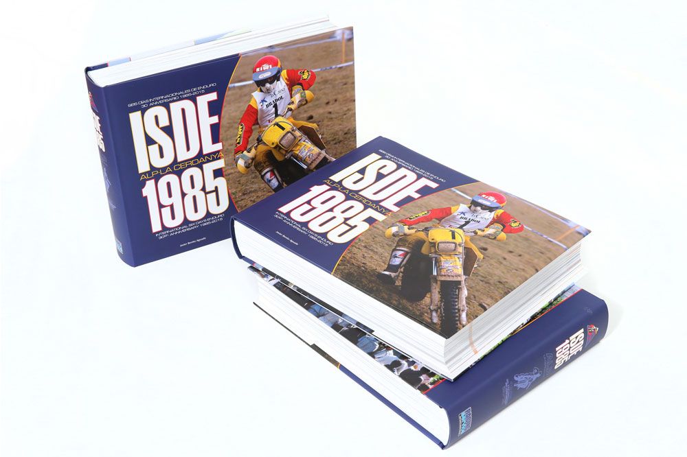 El libro Seis Dias Internacionales de Enduro de La Cerdanya de 1985 ya está a la venta