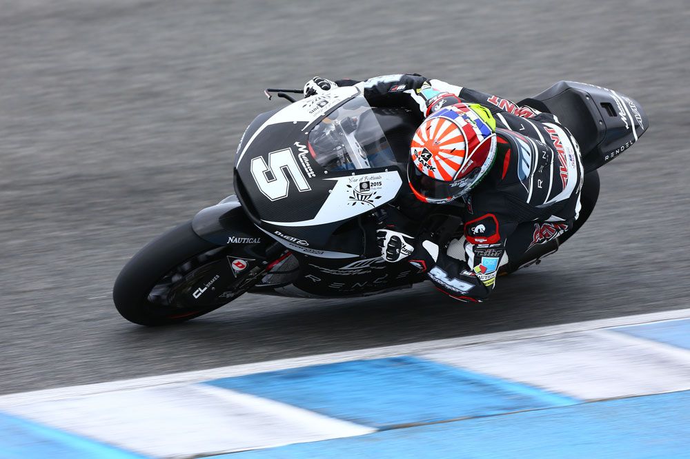Johann Zarco, el más rápido de la primera jornada de test privado en Valencia