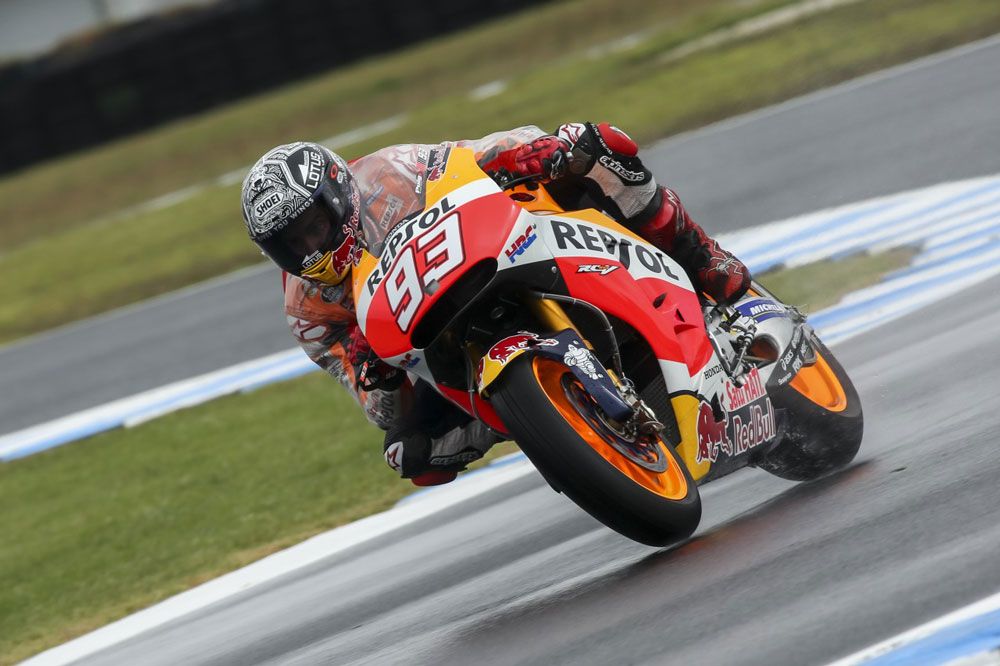Marc Márquez: Era importante probar la electrónica en estas condiciones