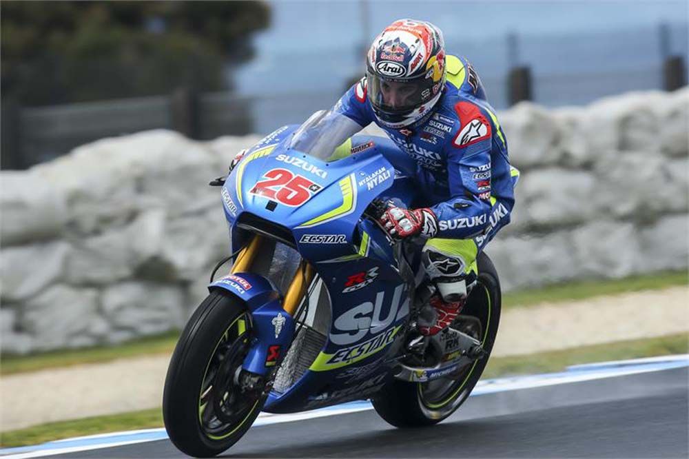 Maverick Viñales, segundo mejor tiempo en el primer día de test en Phillip Island