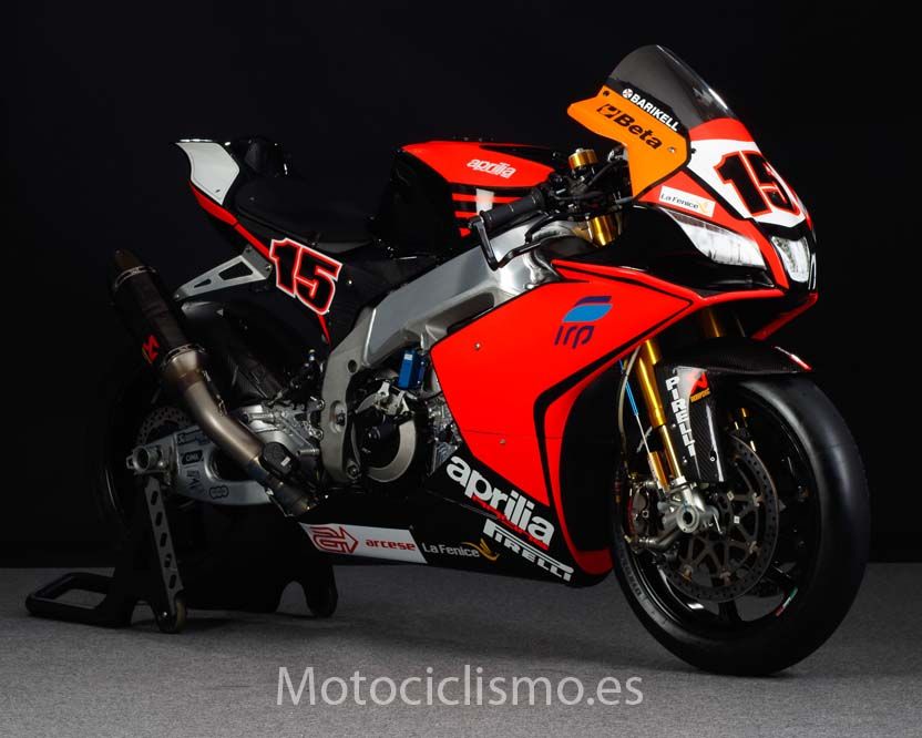 Aprilia RSV4 1000 RR/RF, en la estructura del Ioda Racing