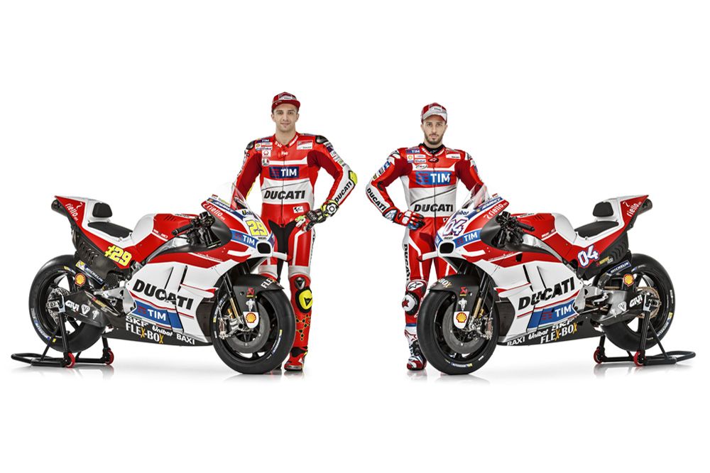 Ducati presenta su equipo de MotoGP 2016