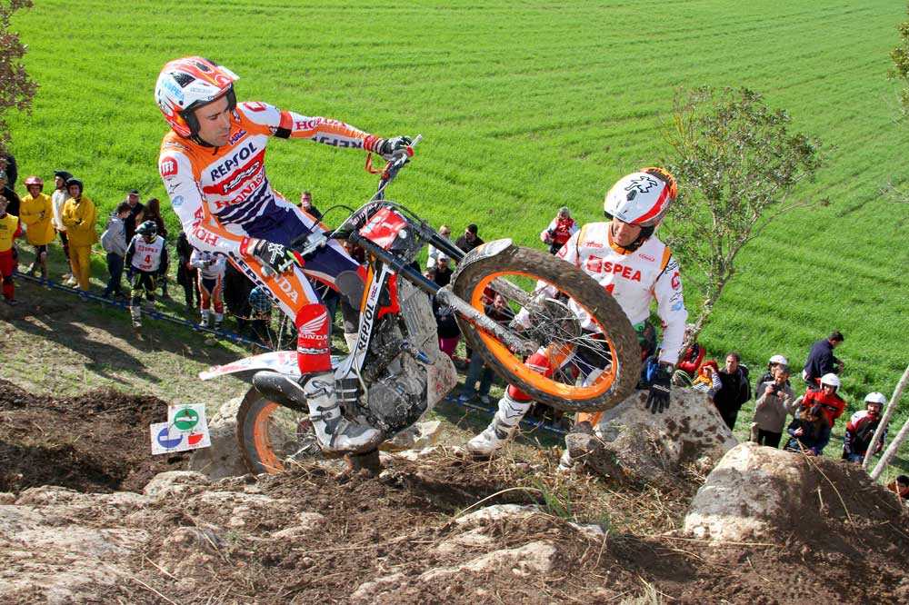 Bou gana en el Campeonato de España Trial TR1 celebrado en Sant Joan, Mallorca