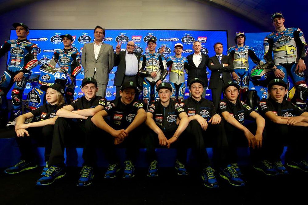 Estrella Galicia 0,0 presenta sus equipos de MotoGP, Moto2 y Moto3