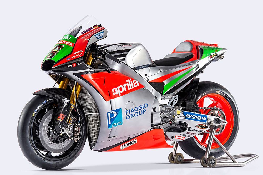 Aprilia RS-GP, la moto de Álvaro Bautista y Stefan Bradl