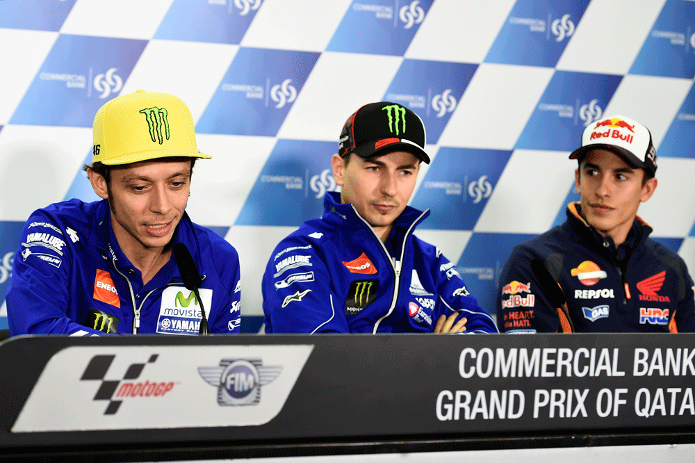 Marc Márquez: “De tanto decirlo, Valentino Rossi me va a convencer a mí”