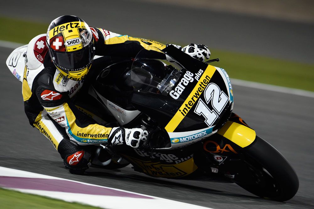 Thomas Luthi marca el mejor tiempo en el FP1 de Moto2