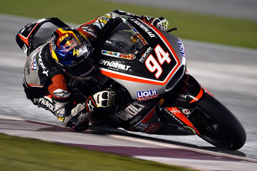 Jonas Folger presenta sus credenciales en Moto2