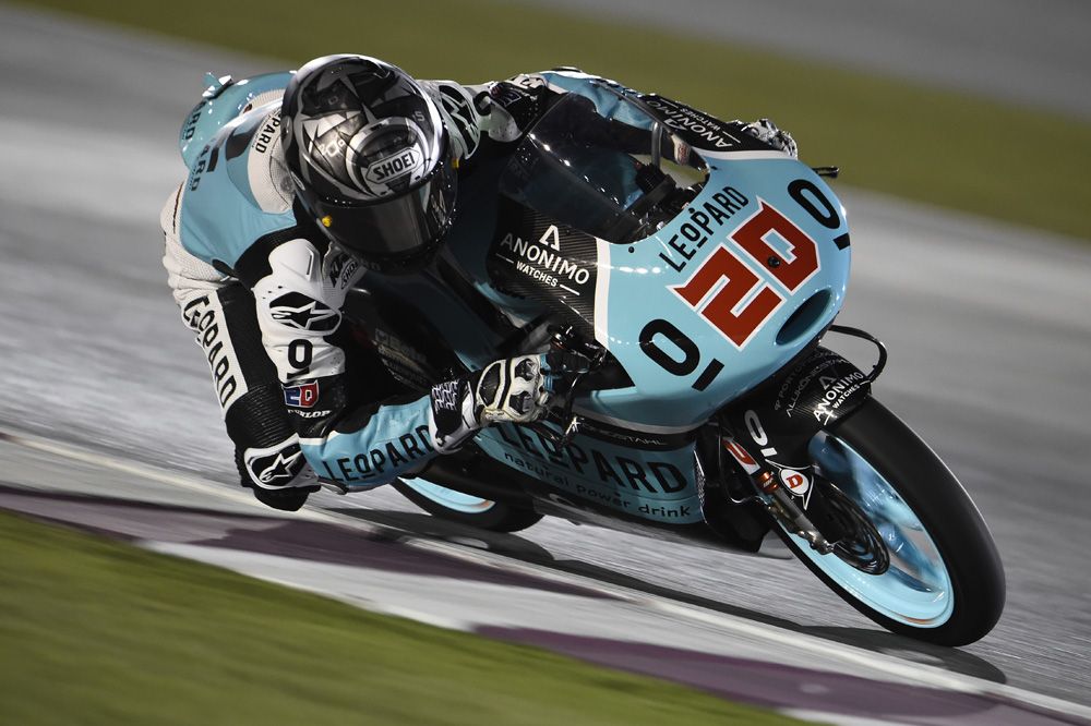 Fabio Quartararo, el más rápido en el FP3 de Moto3