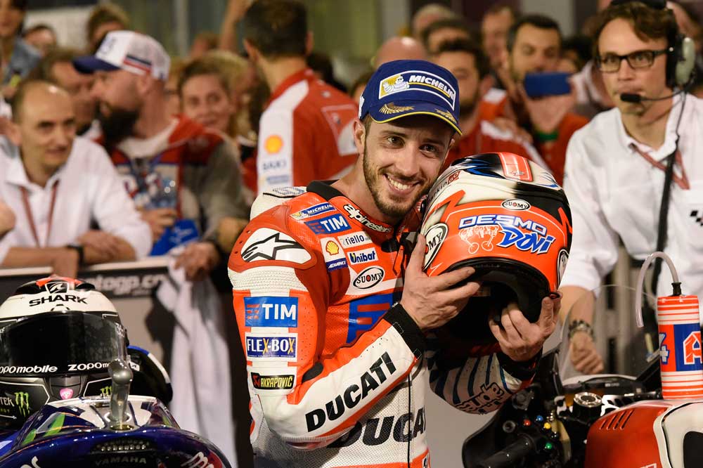 Andrea Dovizioso: "Empezar así en Qatar es como un sueño"