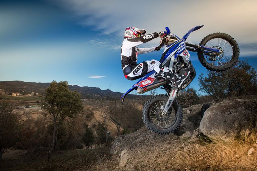 El equipo Yamaha, preparado para el Mundial de Enduro 2016