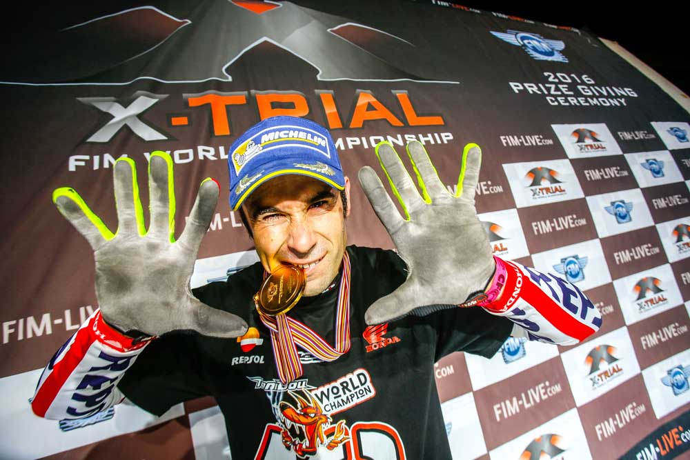 Toni Bou gana su décimo título del Mundial X-Trial