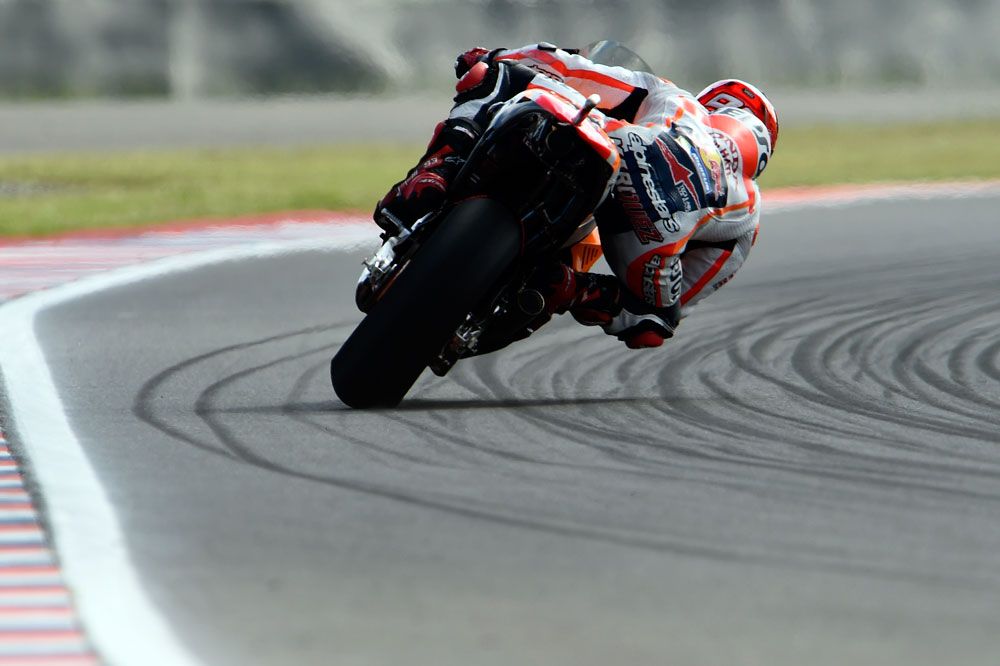 Marc Márquez: “Como si fueras haciendo Dirt Track"