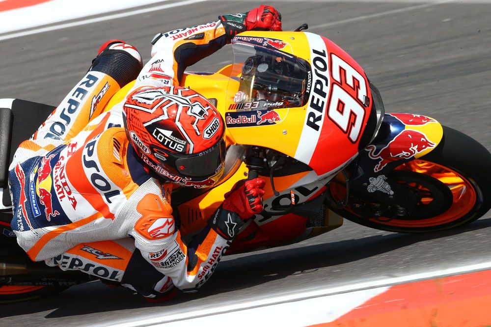 Marc Márquez brilla en el FP3 y Jorge Lorenzo evita la Q1