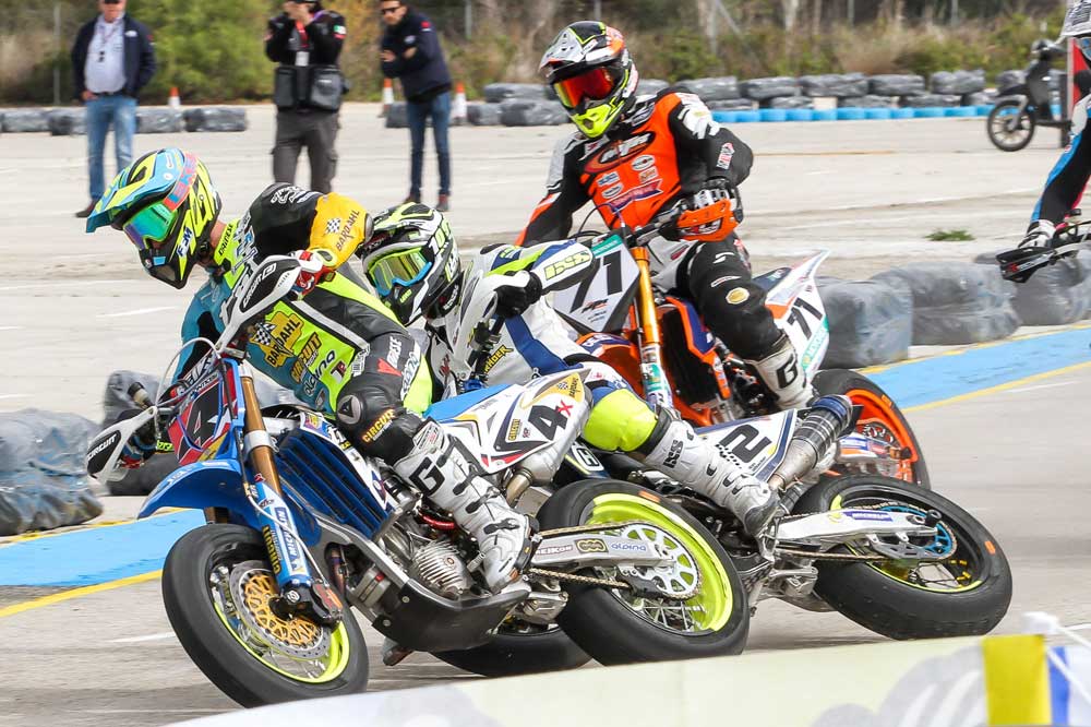 Thomas Chareyre se impone en el Mundial de Supermoto en Jerez