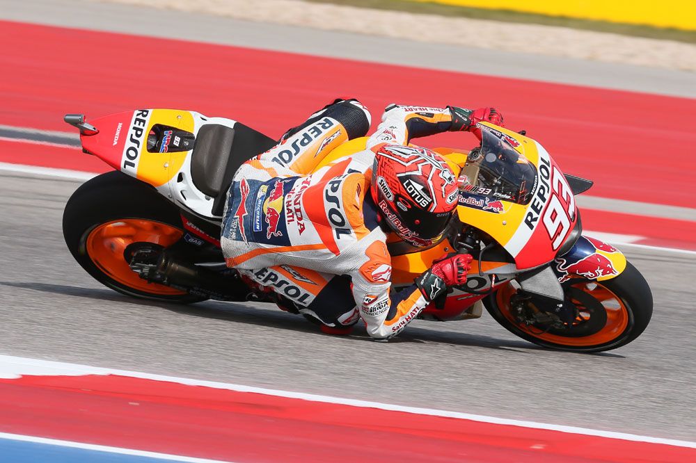 Marc Márquez también impone su ley en la Q2 de Texas