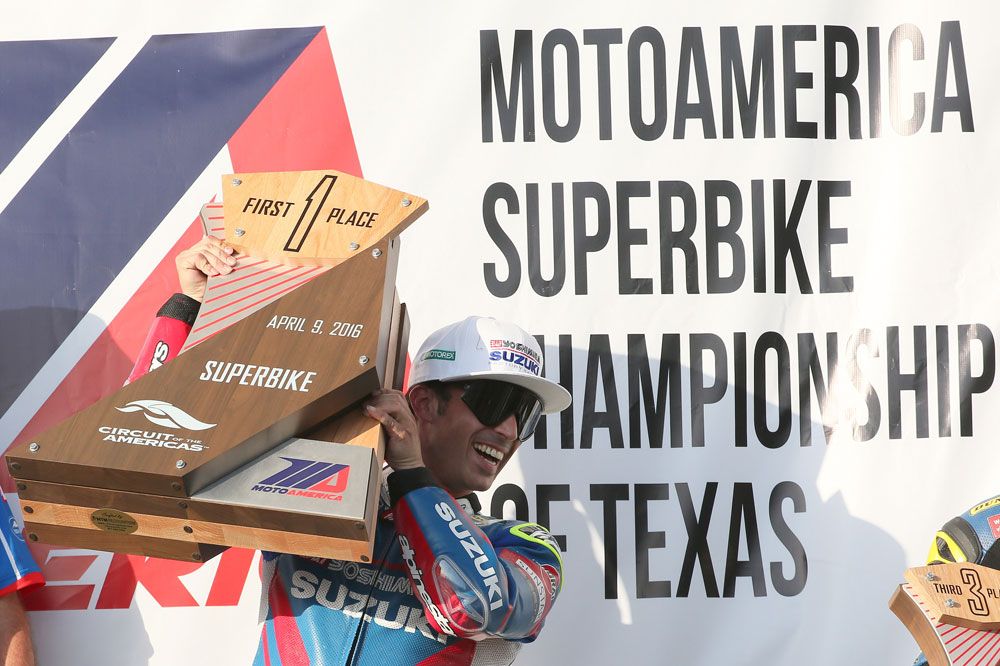 Doblete de Toni Elias en el MotoAmerica Superbike