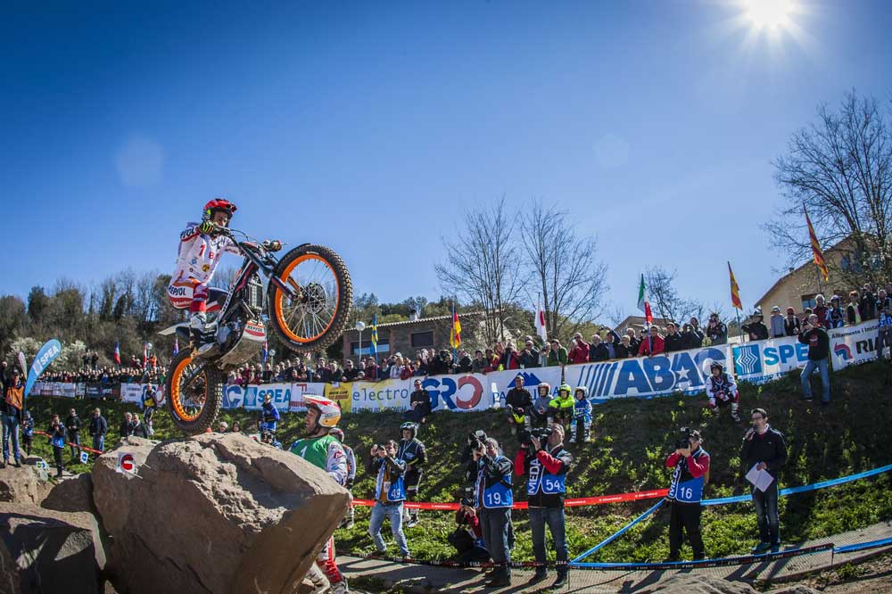 Primera prueba Campeonato del Mundo de Trial 2016 en Olvan