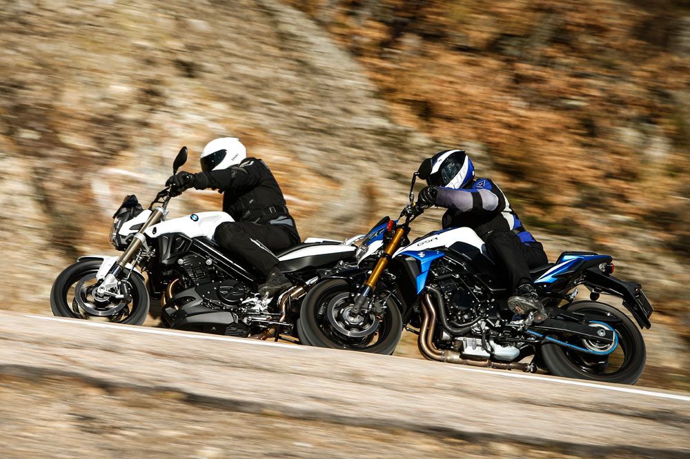BMW F 800 R y Suzuki GSR750Z, dos motos naked de uso diario