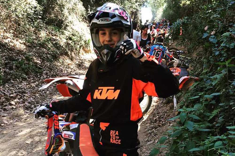 Aida Castro gana la primera prueba del nacional de Enduro Infantil