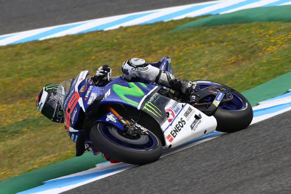 Jorge Lorenzo saca el martillo en Jerez