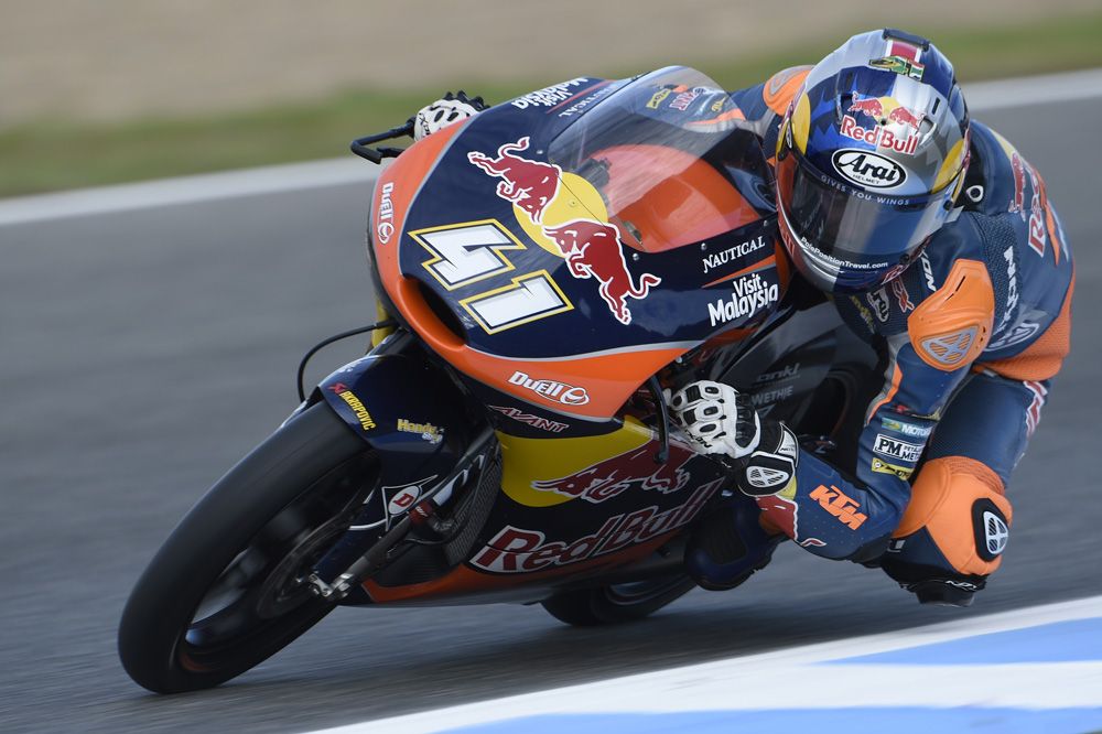 Brad Binder también lidera los terceros libres