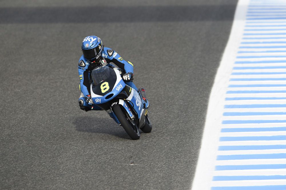 Nicolo Bulega se estrena en Jerez