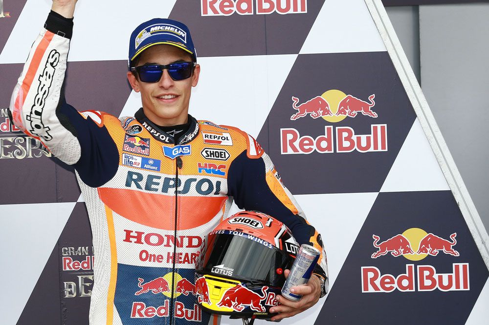 Marc Márquez: “No me conformo con el podio”