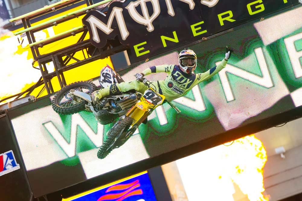 Ken Roczen atrasa el alirón de Ryan Dungey en el SX USA de Foxborough