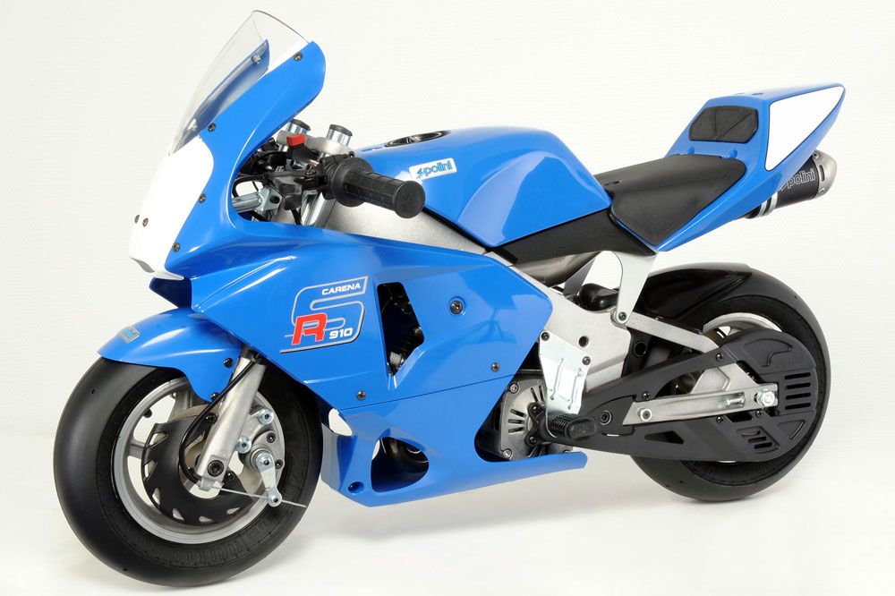 Polini 910 Carena RS, una minimoto de carreras