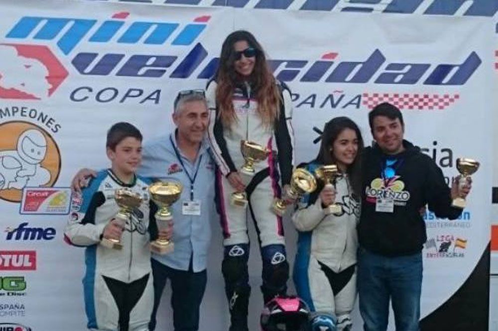 Nuria Llabrés gana en la Copa de España de Minivelocidad