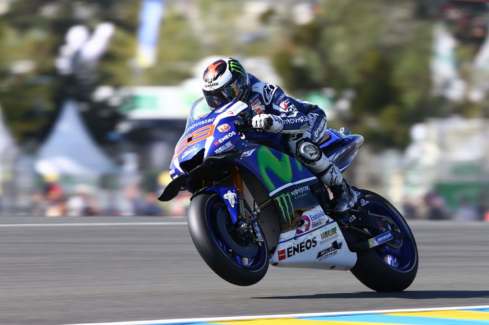 Jorge Lorenzo marca la pauta en Le Mans