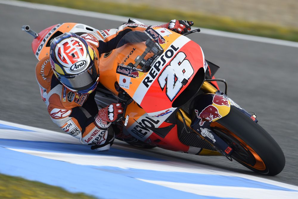 Dani Pedrosa lidera el FP1, por delante de Jorge Lorenzo y Marc Márquez