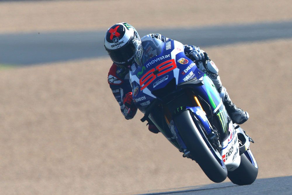 Jorge Lorenzo, pole en Francia por delante de Marc Márquez
