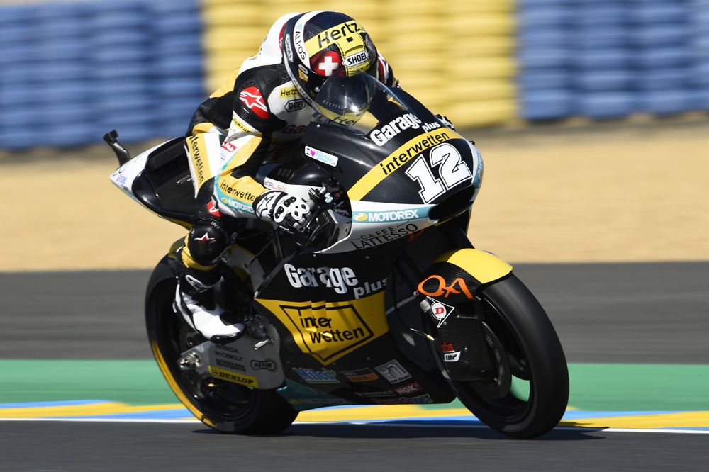 Thomas Luthi bate a Alex Rins en el cronometrado de Moto2