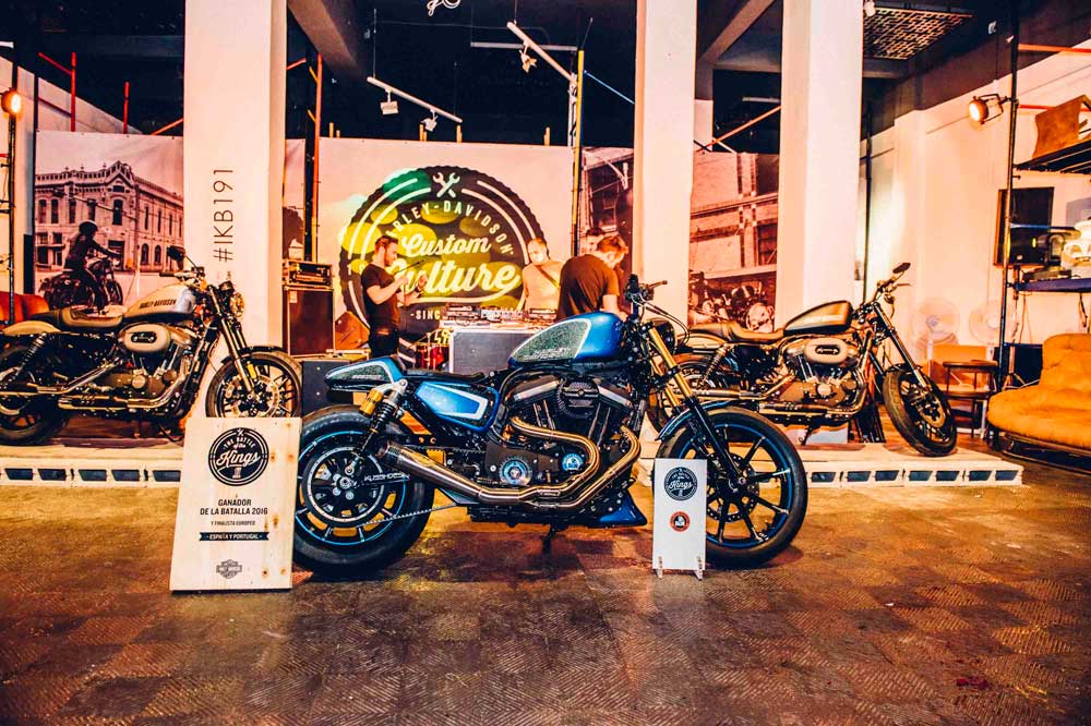 La customización de Harley-Davidson Barcelona, finalista en Battle of the Kings