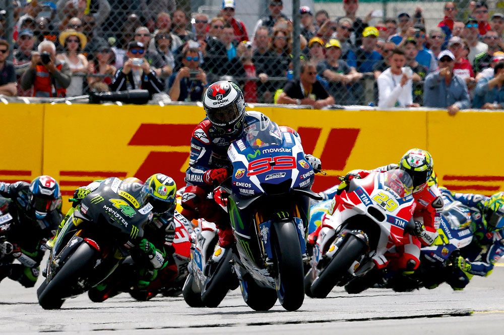 Jorge Lorenzo, imparable en el GP de Francia